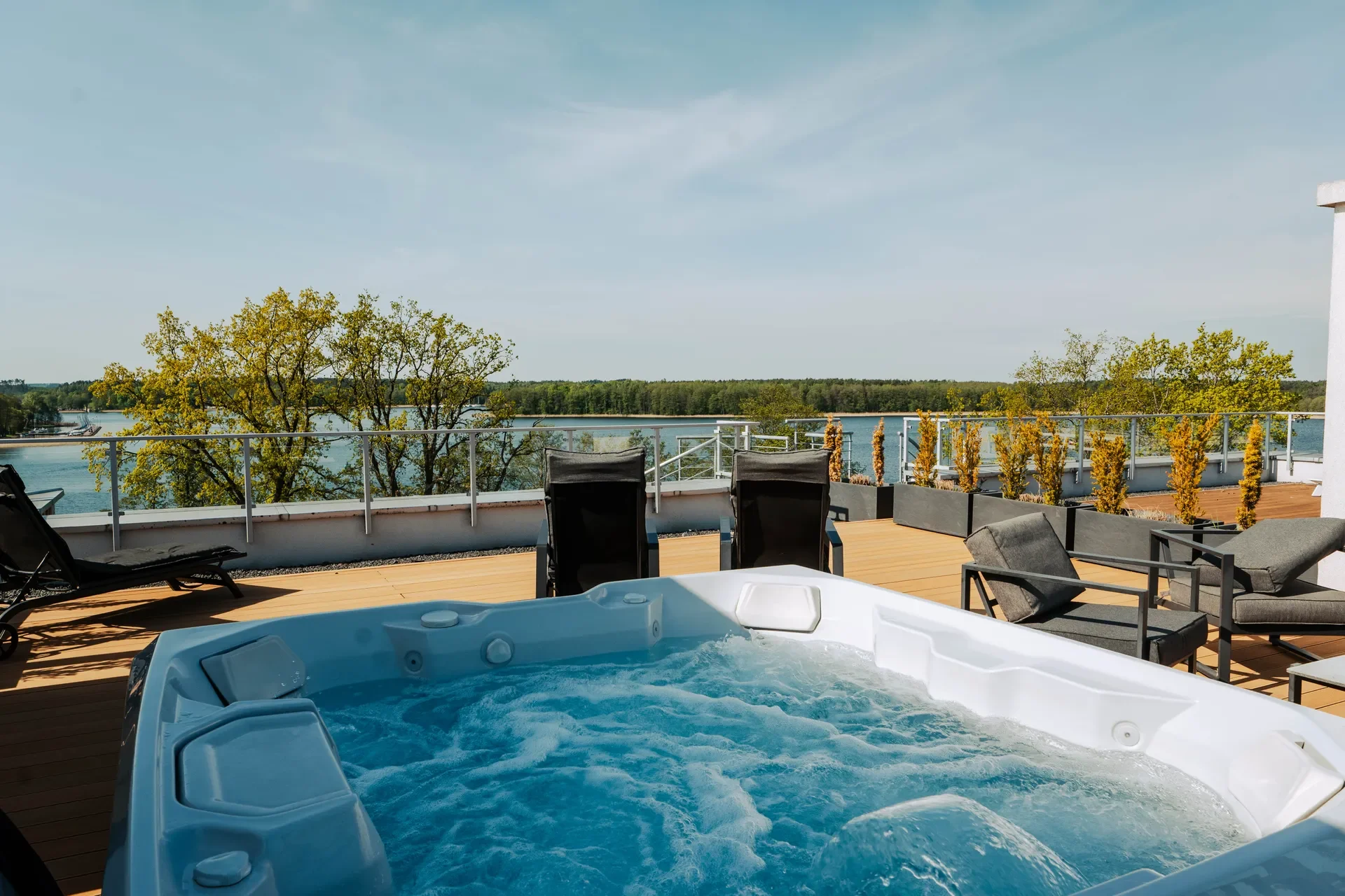 Z 1 sypialnią i jacuzzi na dachu (A403)